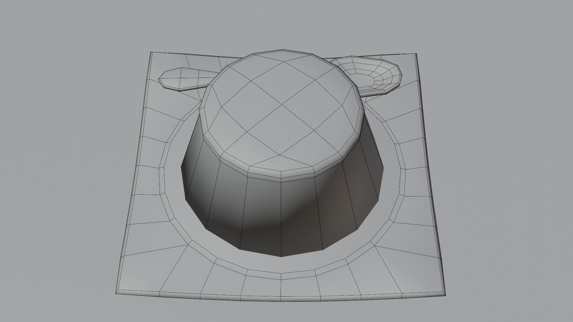 Pudding - Hand Painted 3D model_5