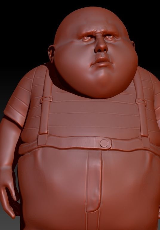 Tweedledum and Tweedledee 3D print model_5