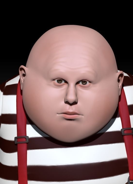 Tweedledum and Tweedledee 3D print model_21