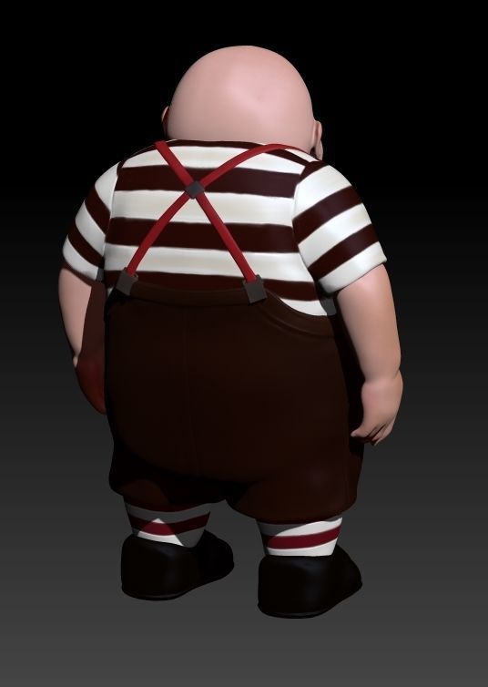 Tweedledum and Tweedledee 3D print model_17