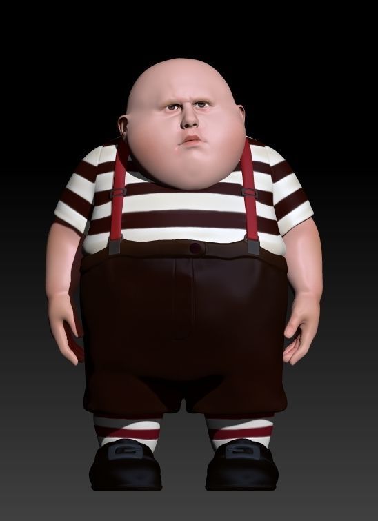 Tweedledum and Tweedledee 3D print model_23