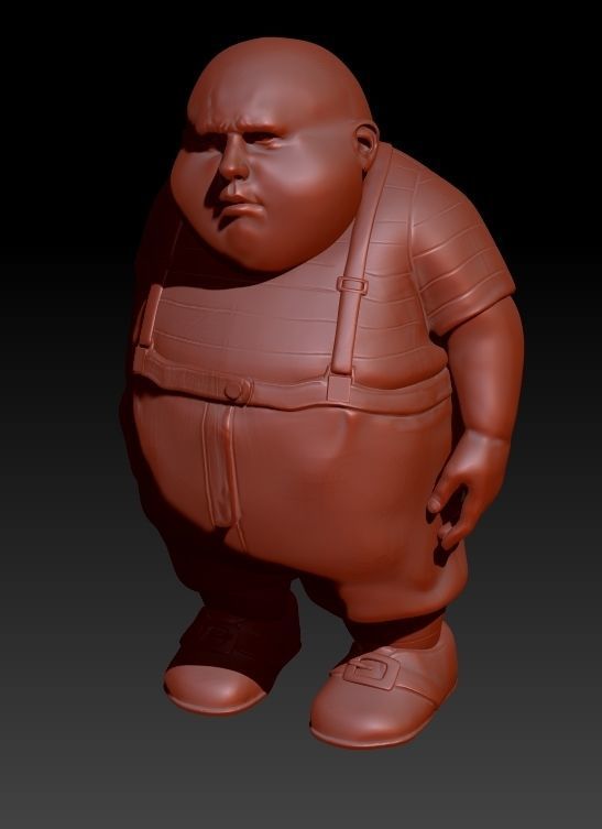 Tweedledum and Tweedledee 3D print model_9