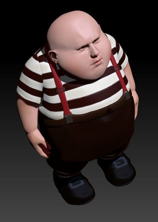 Tweedledum and Tweedledee 3D print model_4