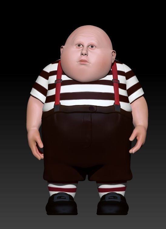 Tweedledum and Tweedledee 3D print model_2
