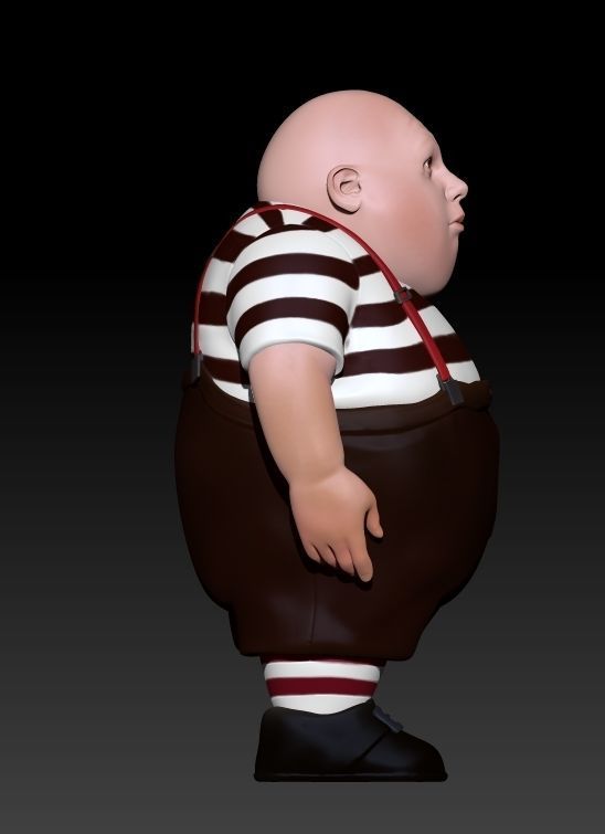 Tweedledum and Tweedledee 3D print model_15