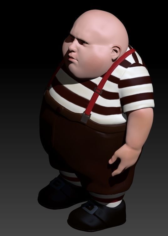 Tweedledum and Tweedledee 3D print model_6