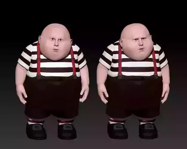 Tweedledum and Tweedledee 3D print model