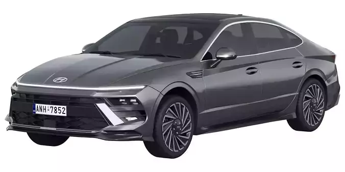 Hyundai Sonata 2024 3D model