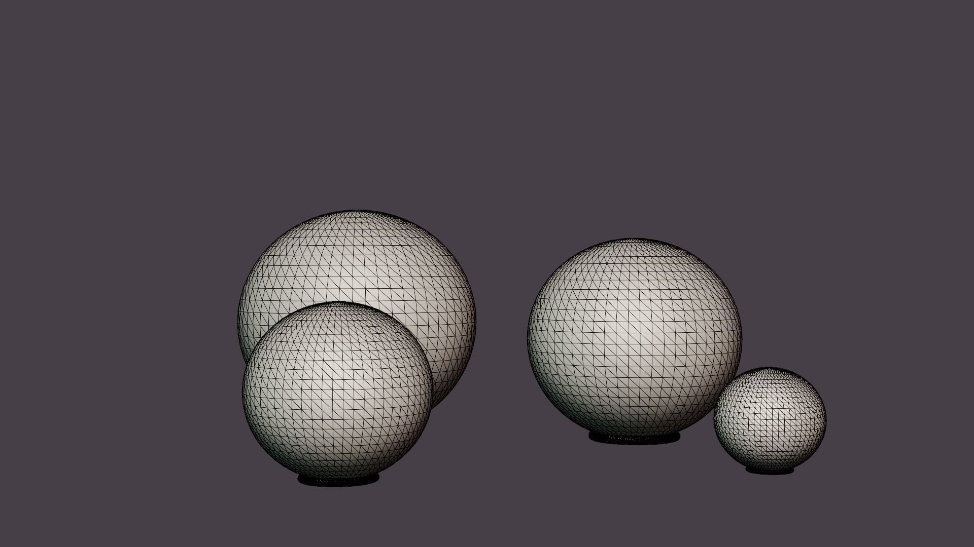 Dioscuri Table Lamp Low-poly 3D model_7