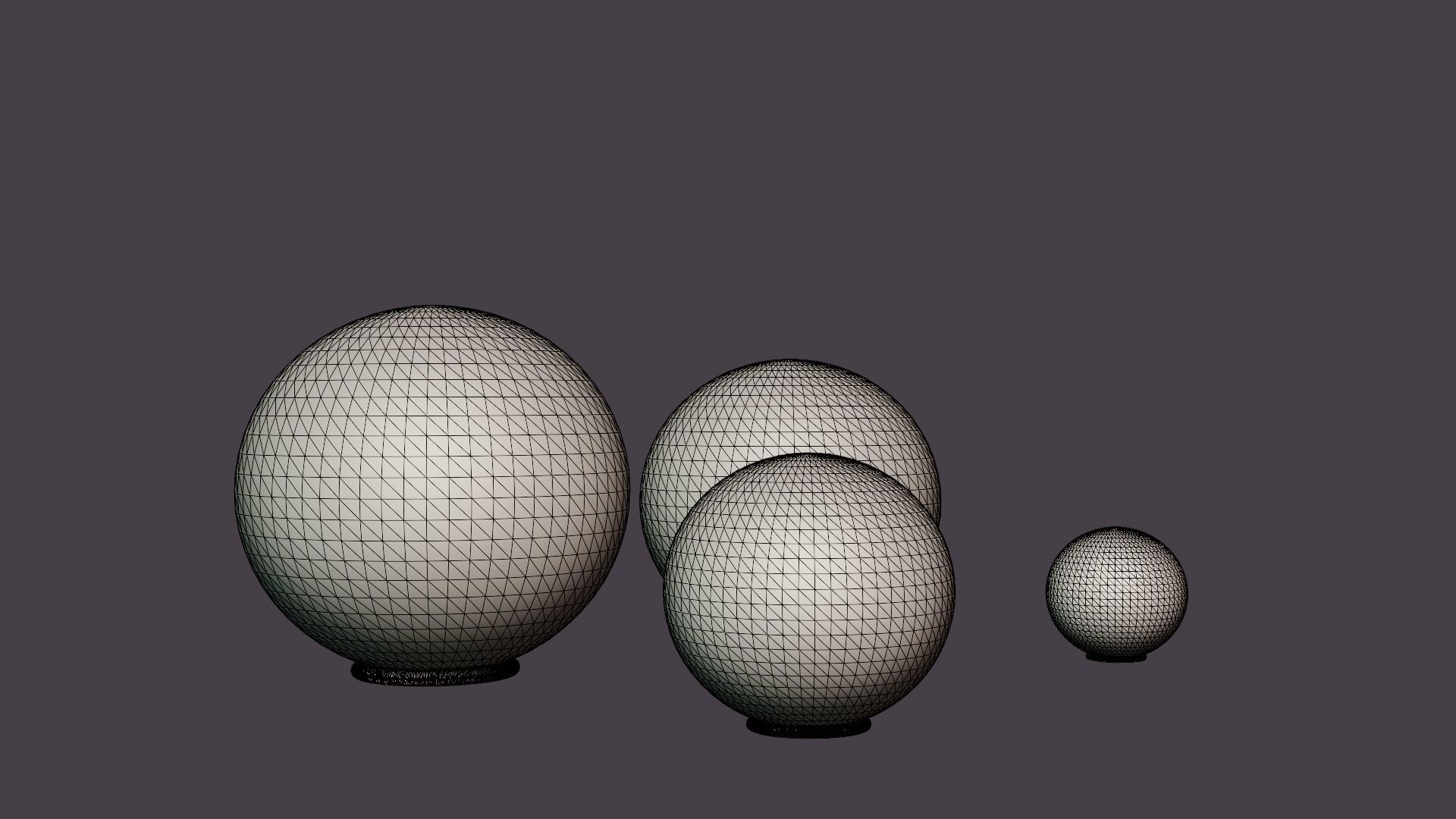 Dioscuri Table Lamp Low-poly 3D model_8