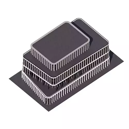 The Modern Curve 3D model 4