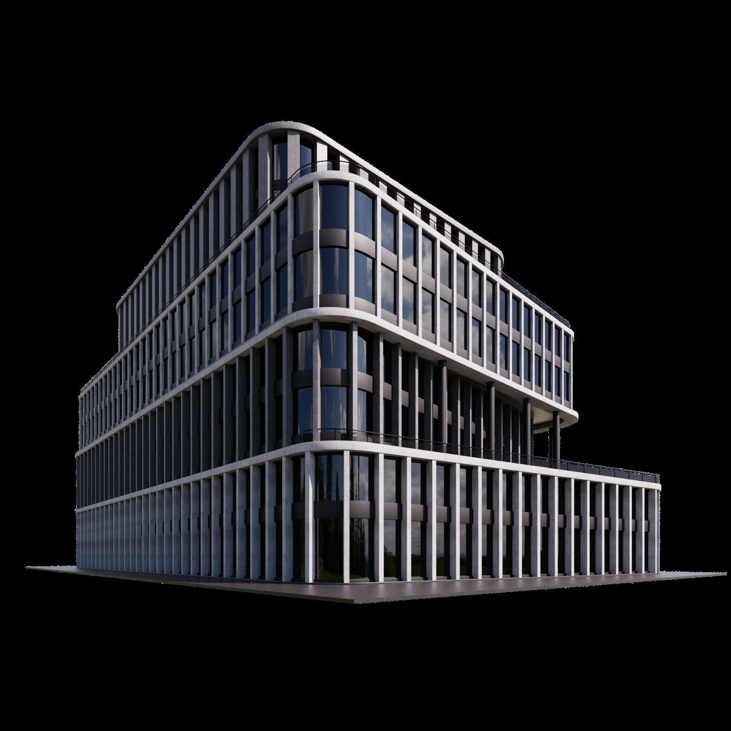 The Modern Curve 3D model_1