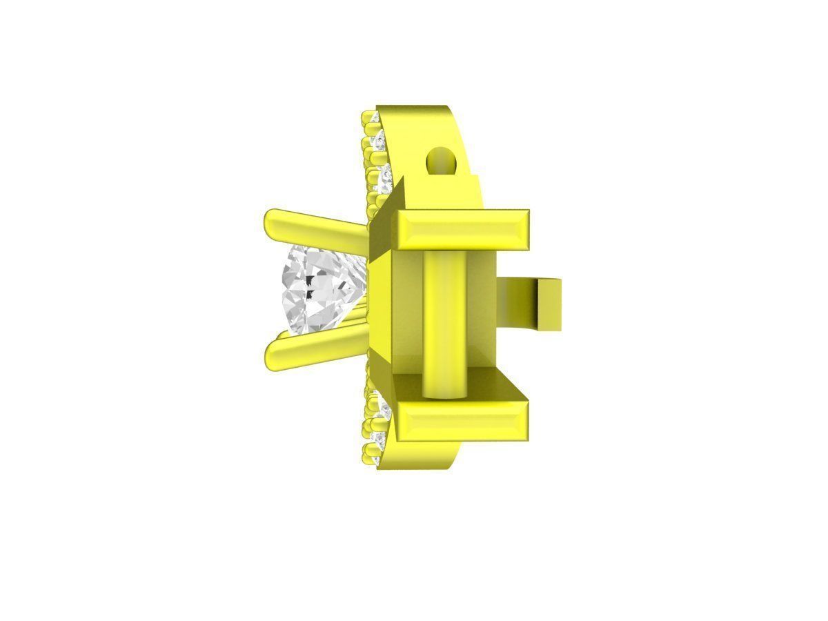 A6704 Korean Style Luxury Diamond Women Bracelets 3D Model 3D print model_2