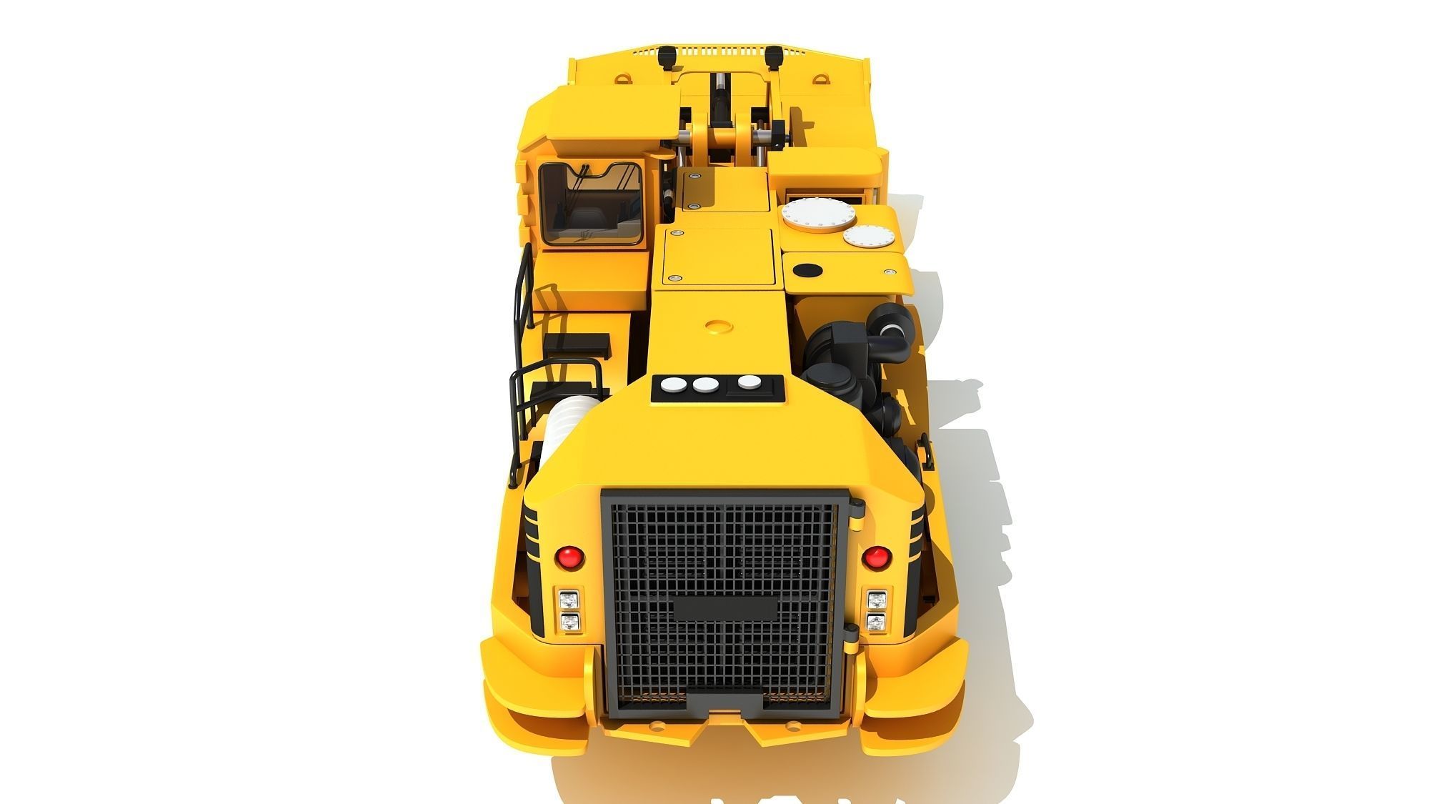 Underground Hard Rock Haulage Loader 3D model_4