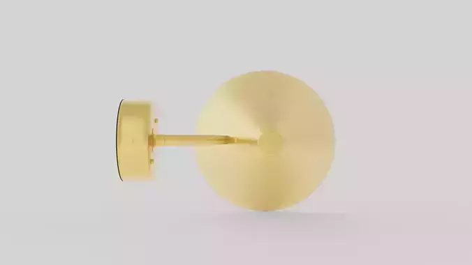 Funnel Ra Copper Wall Lamp