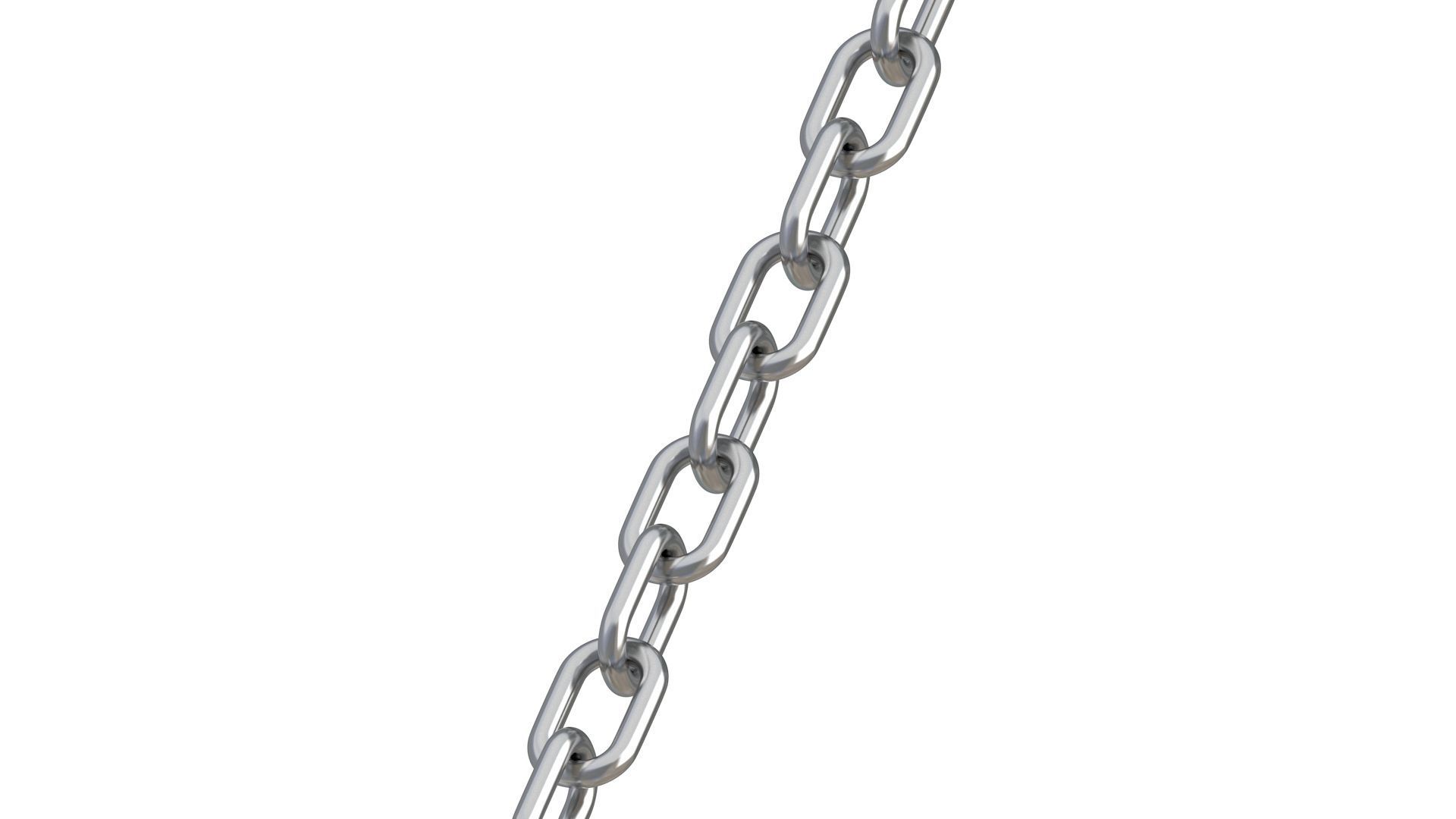 Chain Silver And Gold 3D model_3