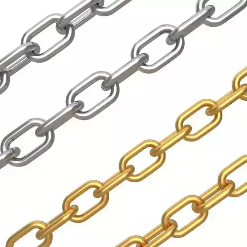 Chain Silver And Gold