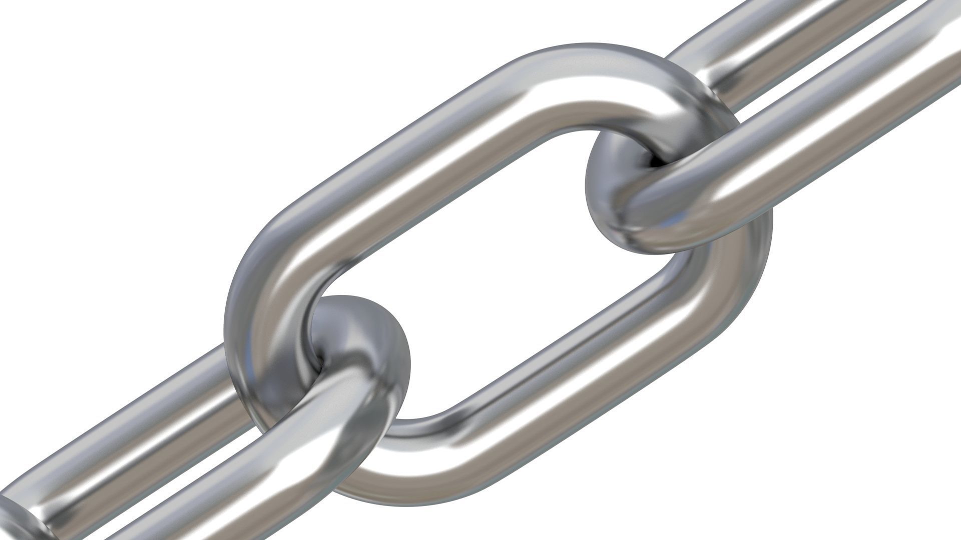 Chain Silver And Gold 3D model_6