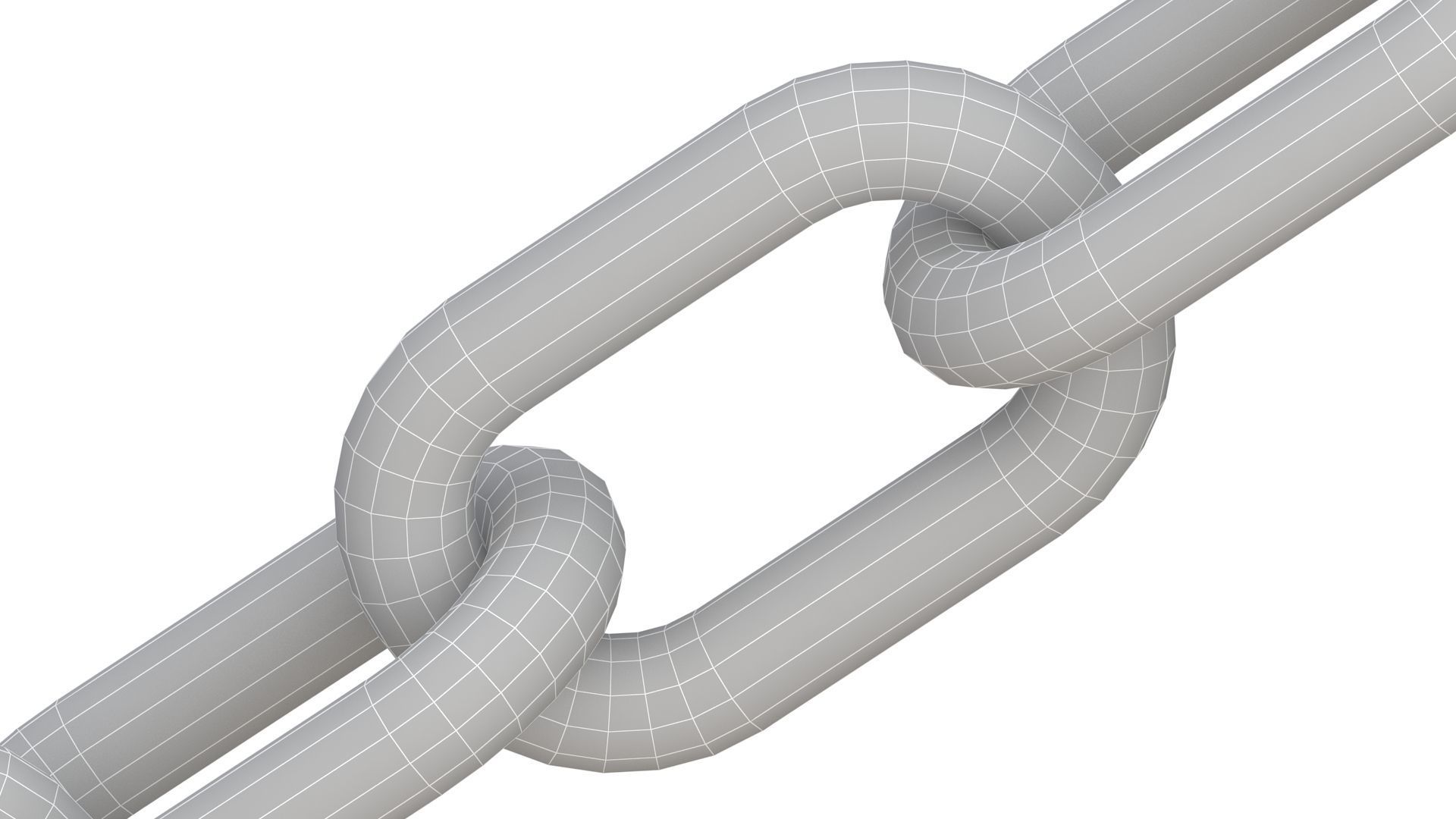Chain Silver And Gold 3D model_15