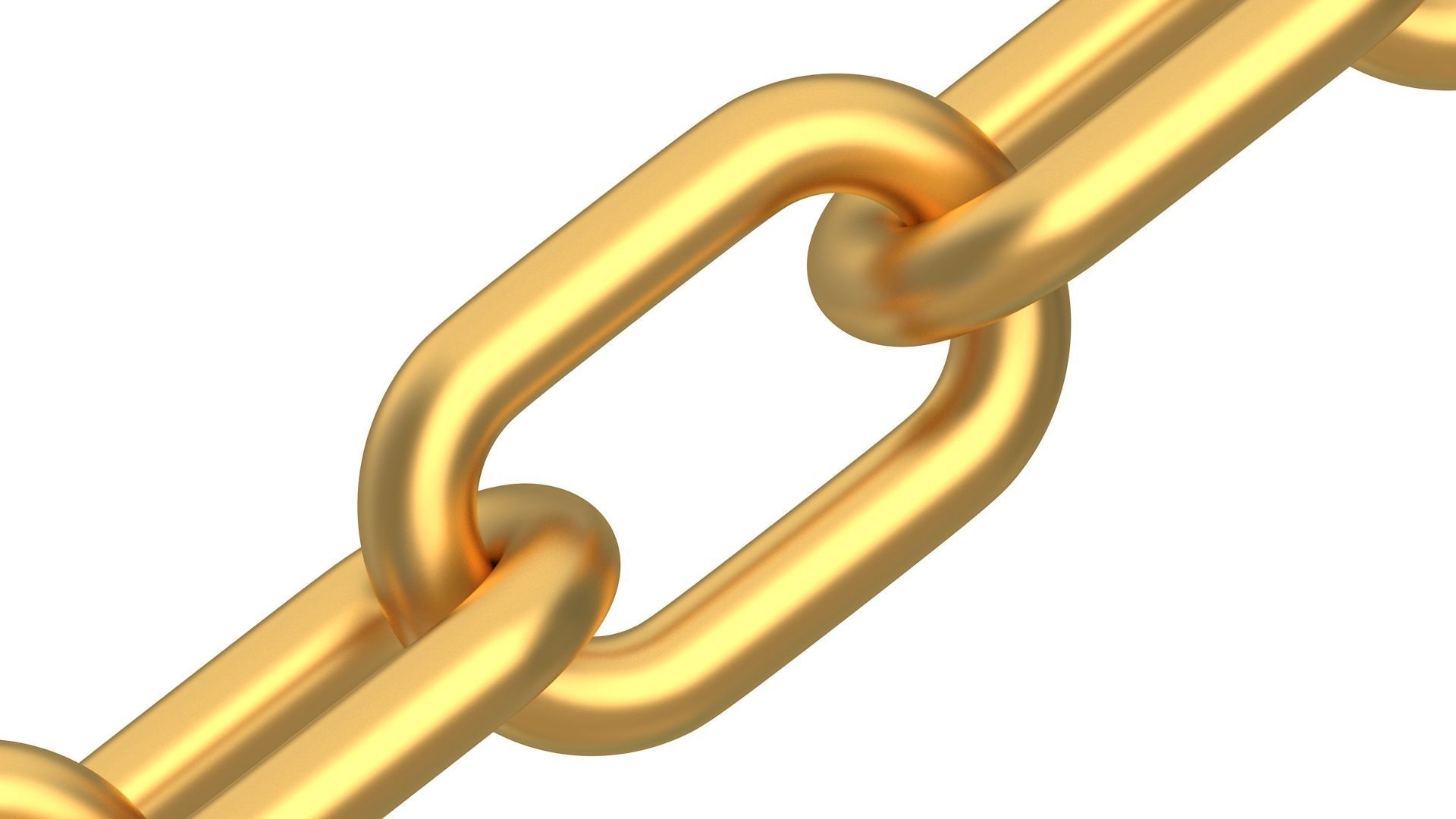 Chain Silver And Gold 3D model_12