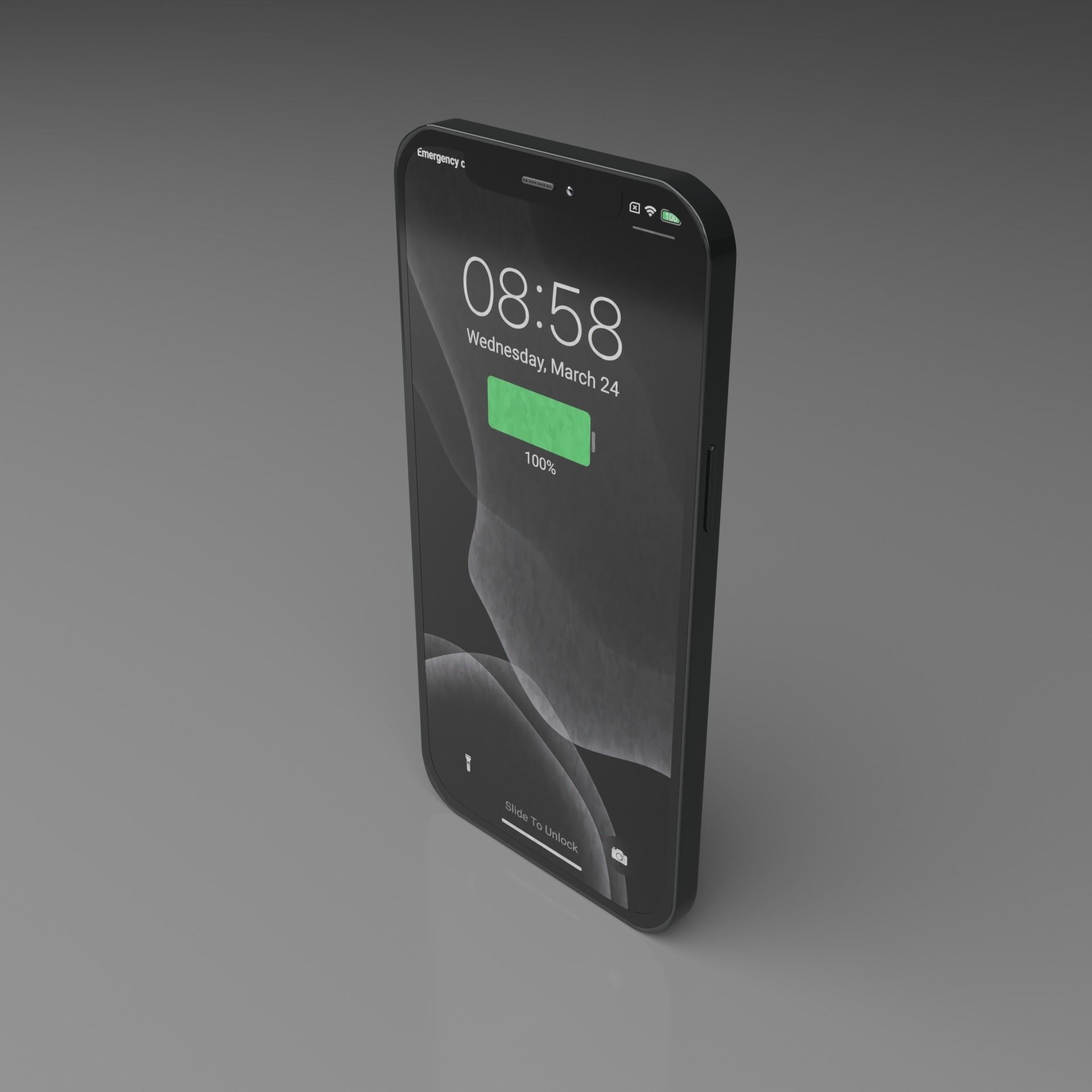 Iphone 12 pro max Free 3D model_1