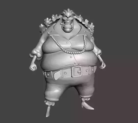 Curly Dadan 3D Model