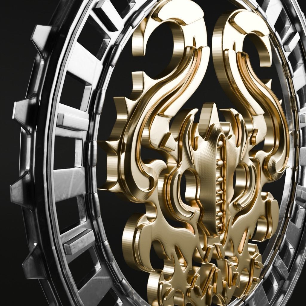 Talisman symbol - 3D printable model 3D print model_11