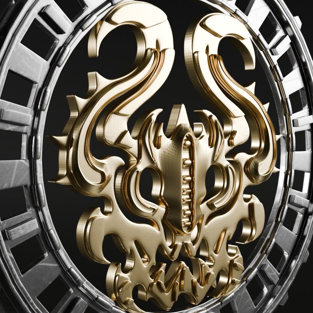 Talisman symbol - 3D printable model 3D print model_10