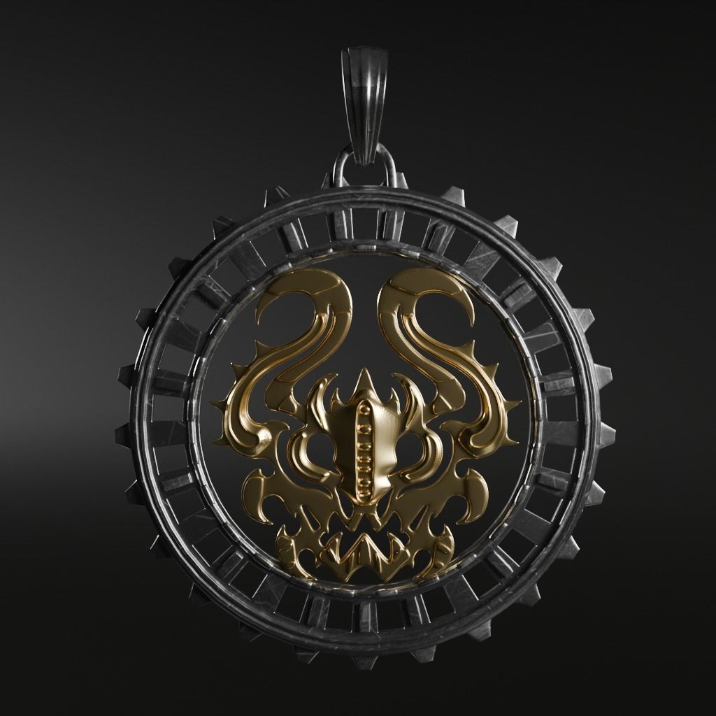 Talisman symbol - 3D printable model 3D print model_1