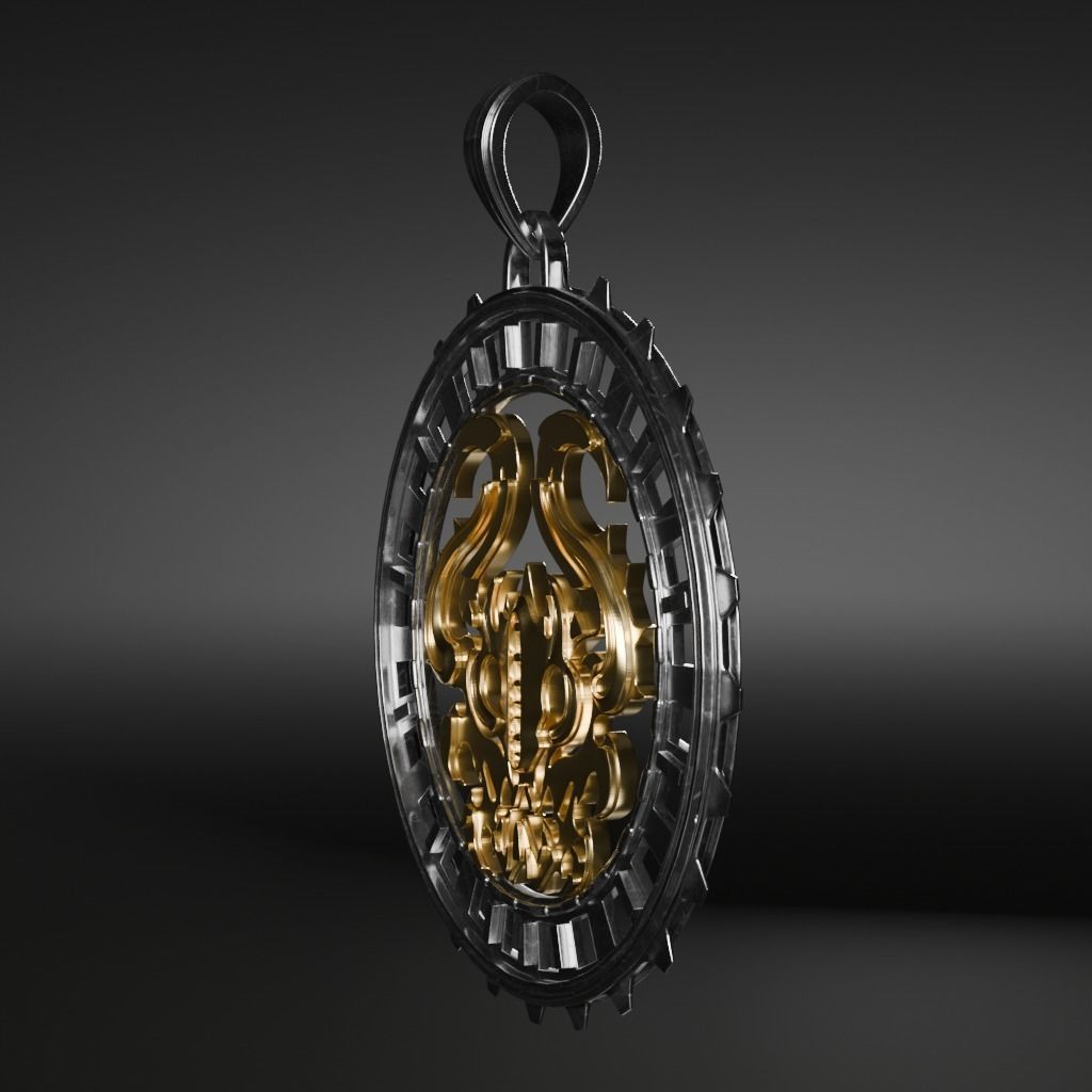 Talisman symbol - 3D printable model 3D print model_3