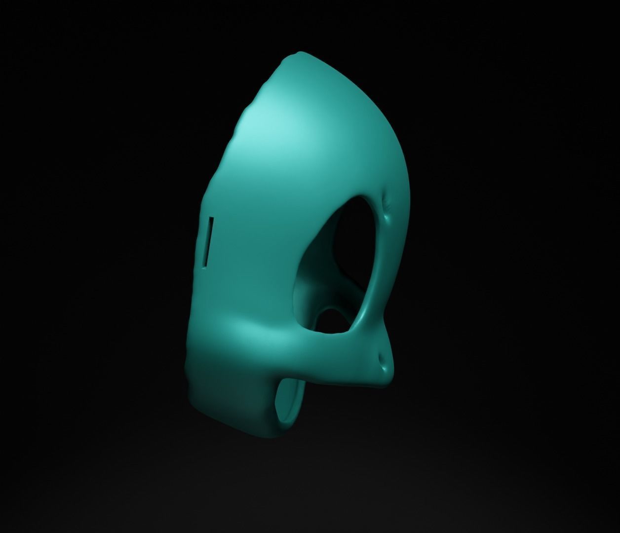 Squirtle - Pokemon Cosplay Costume Face Mask - Easy Print 3D print model_27