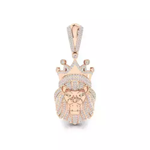 lion Diamond pendant