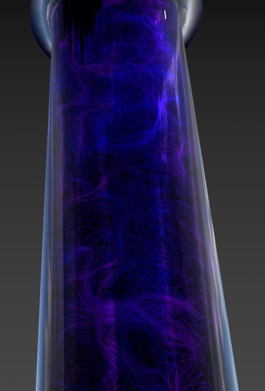 Marble Alien Stadium Column Low-poly 3D model_2