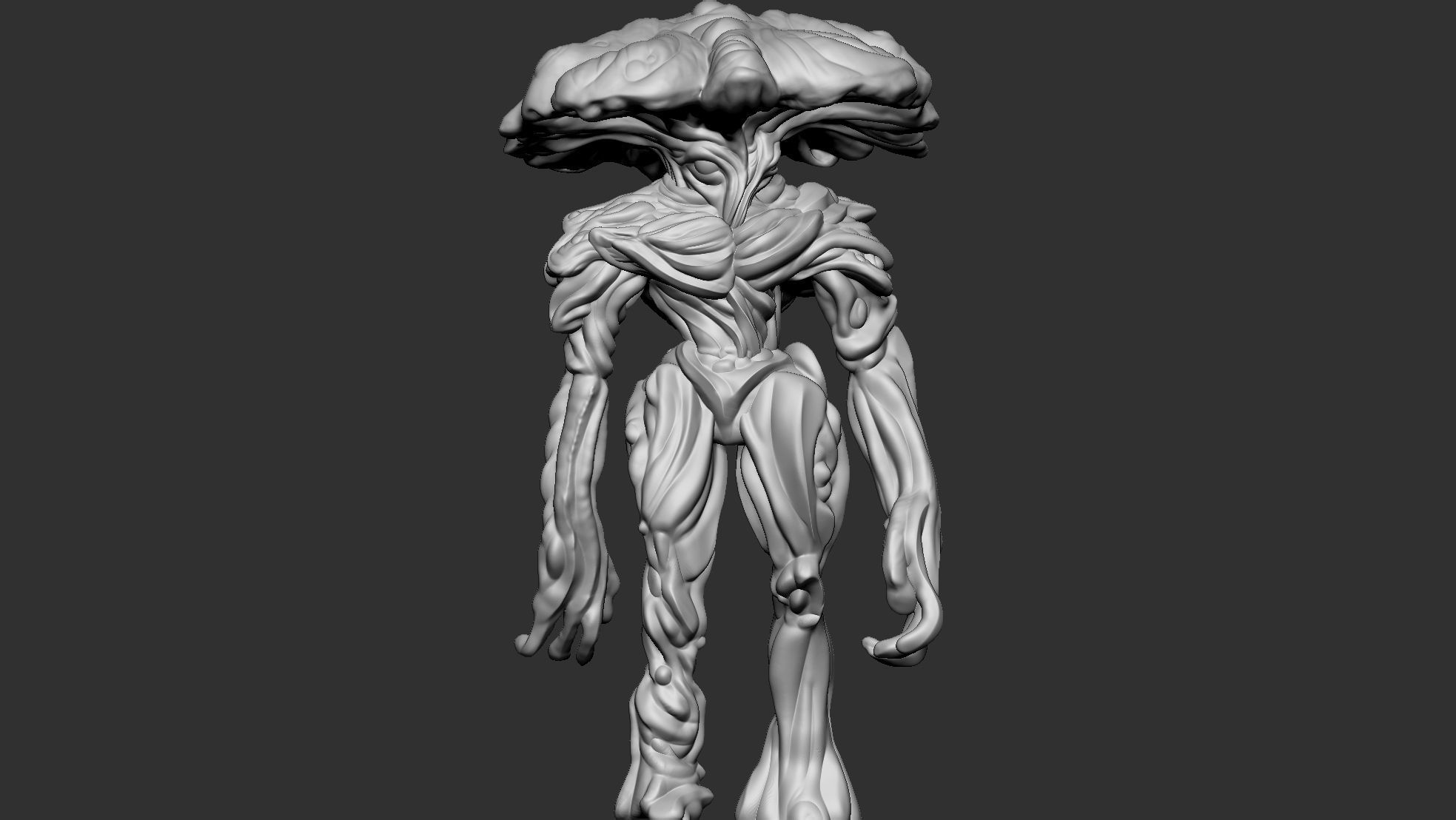 Myconid - STL - RPG MINIATURE 3D print model_13