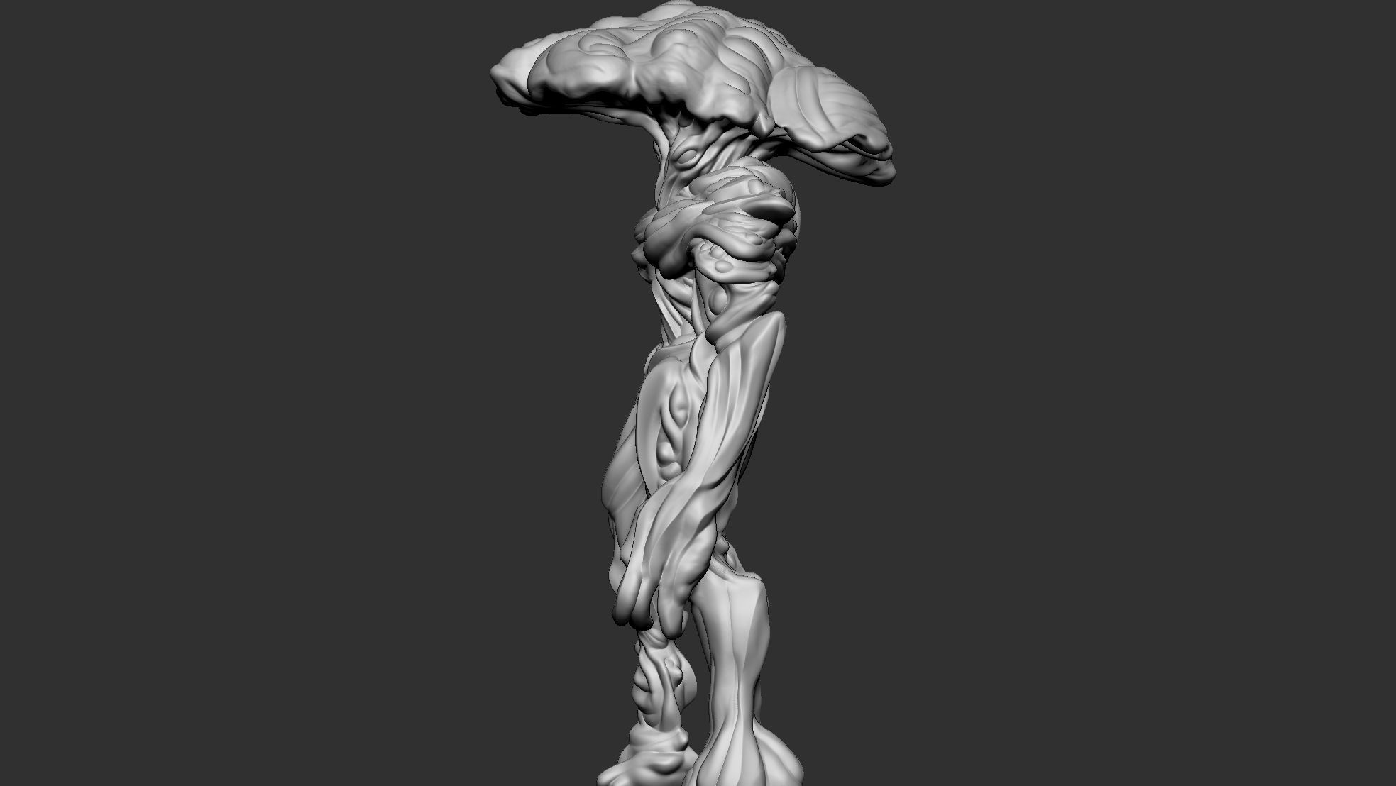 Myconid - STL - RPG MINIATURE 3D print model_16