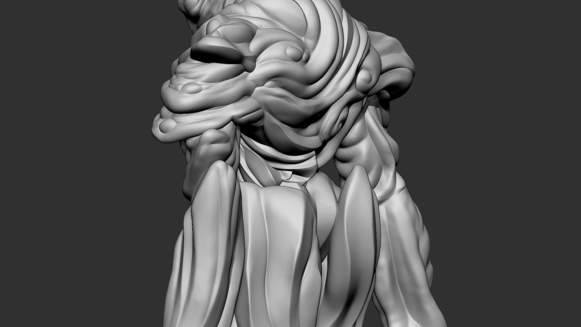 Myconid - STL - RPG MINIATURE 3D print model_8