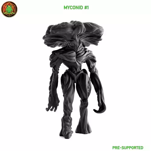 Myconid - STL - RPG MINIATURE 3D print model