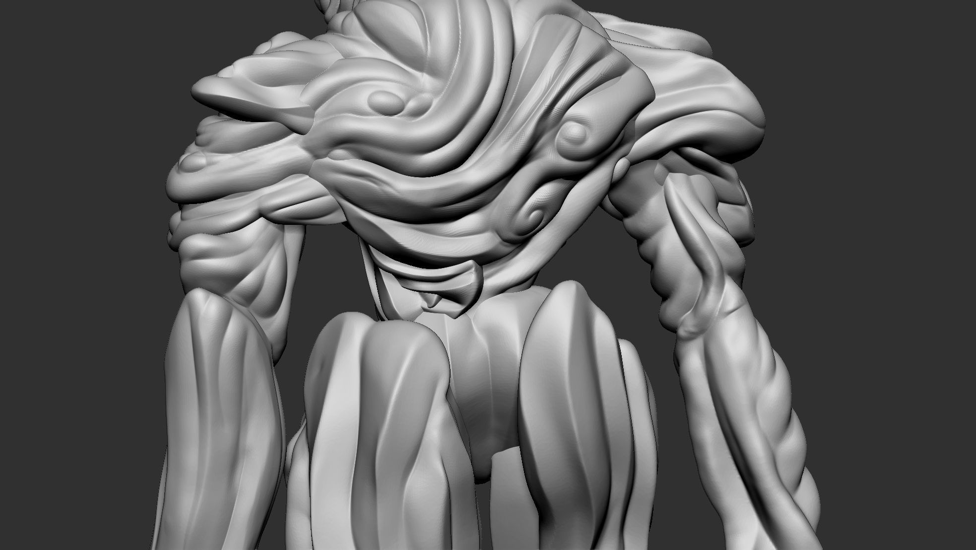 Myconid - STL - RPG MINIATURE 3D print model_9