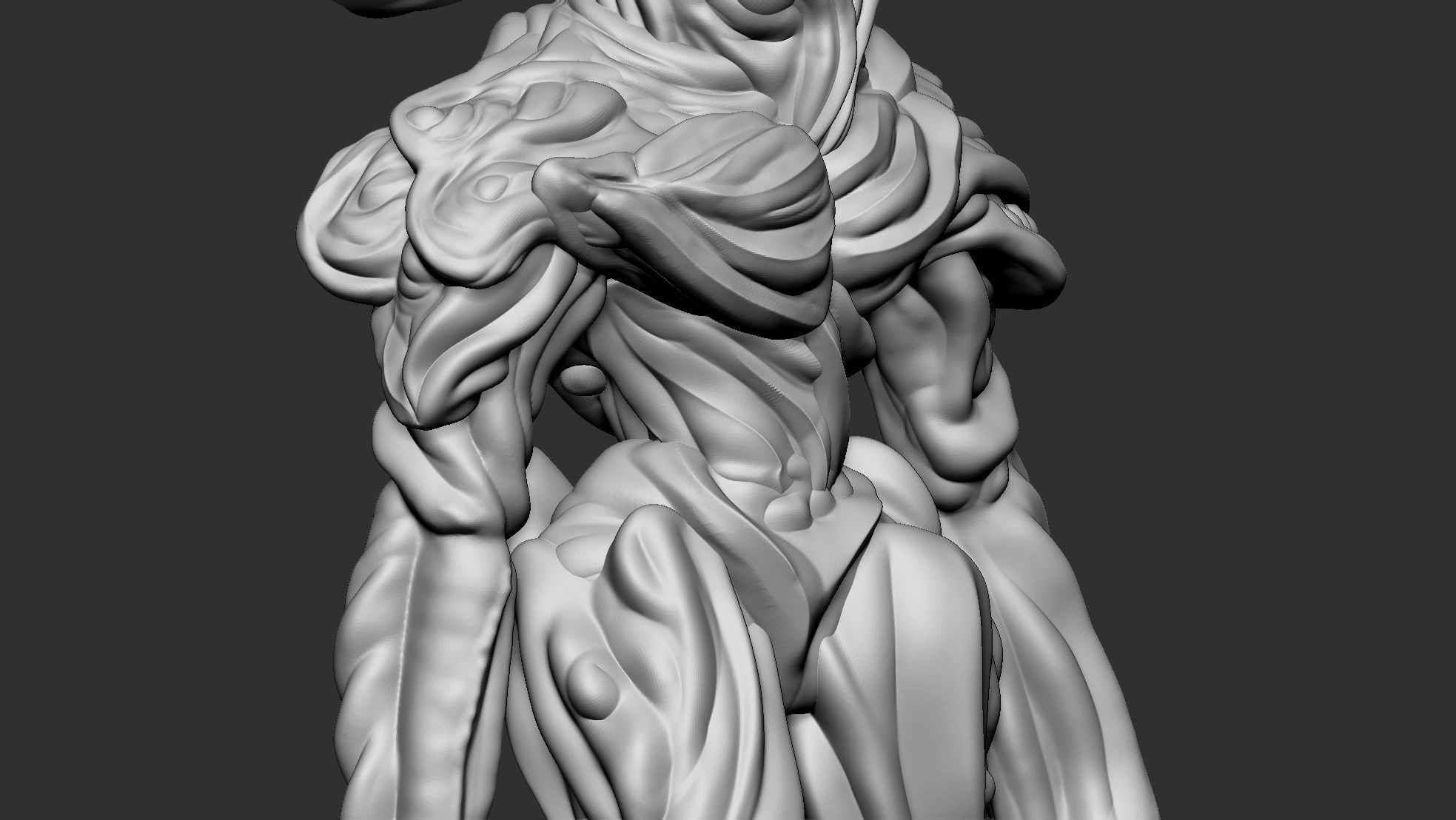 Myconid - STL - RPG MINIATURE 3D print model_5