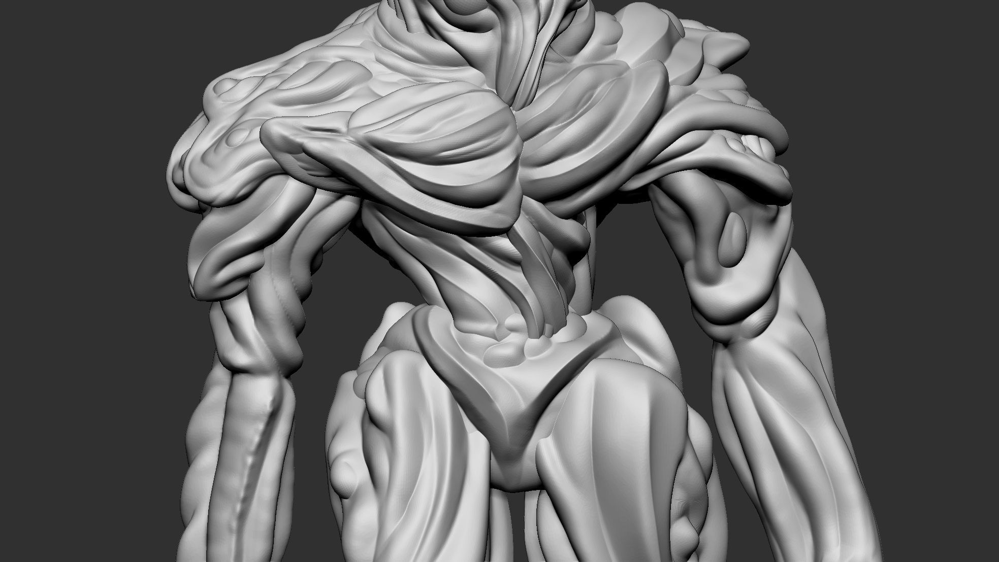 Myconid - STL - RPG MINIATURE 3D print model_6