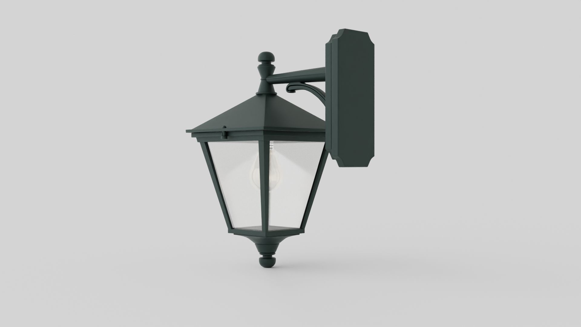 London Cradle Fixture Low-poly 3D model_3
