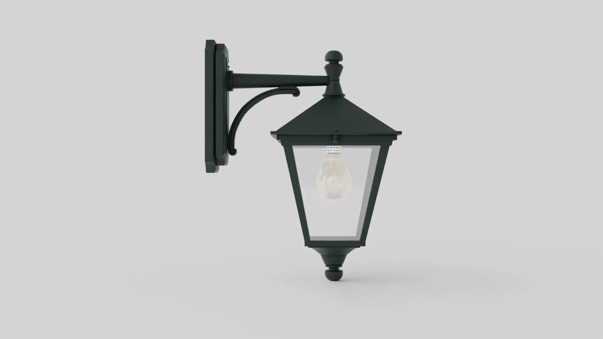 London Cradle Fixture Low-poly 3D model_0