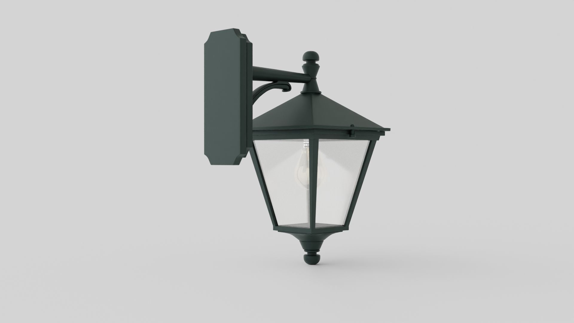 London Cradle Fixture Low-poly 3D model_1