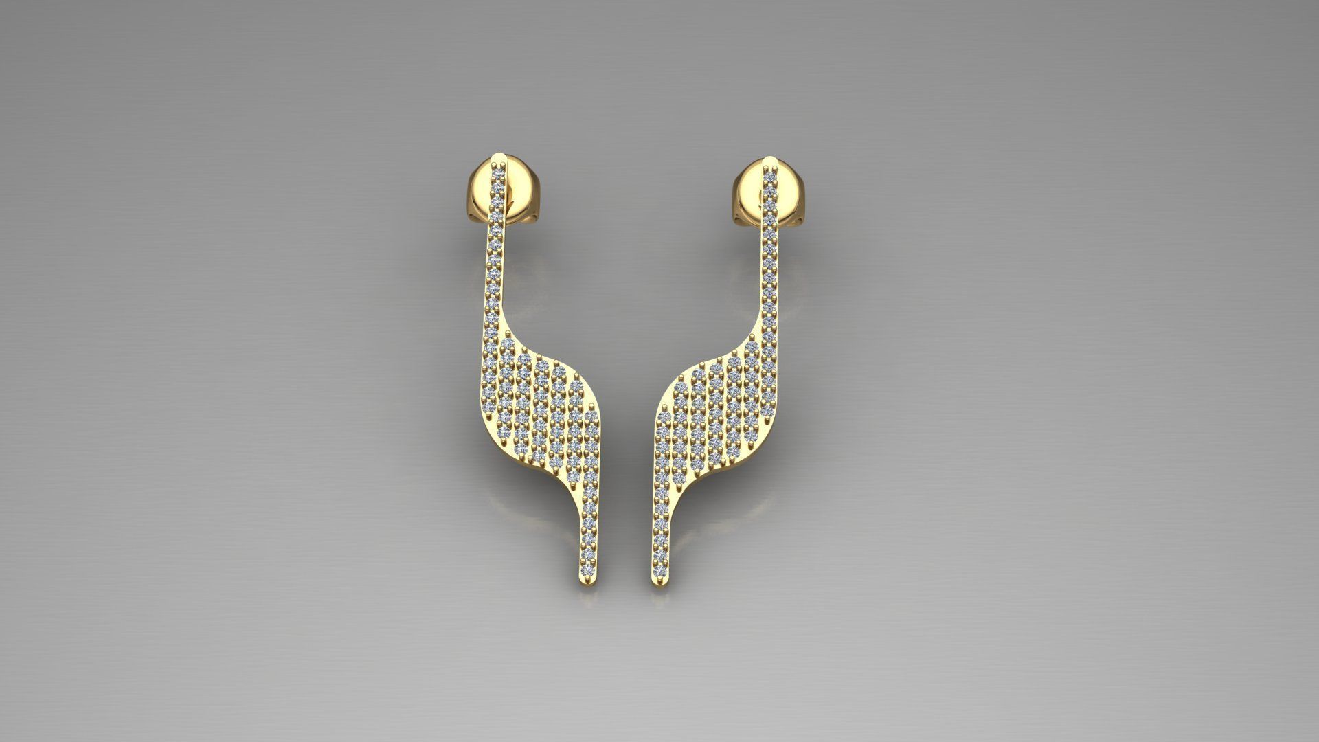 Earrings 7 3D print model_1