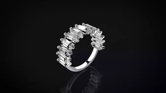 Baguette ring 
