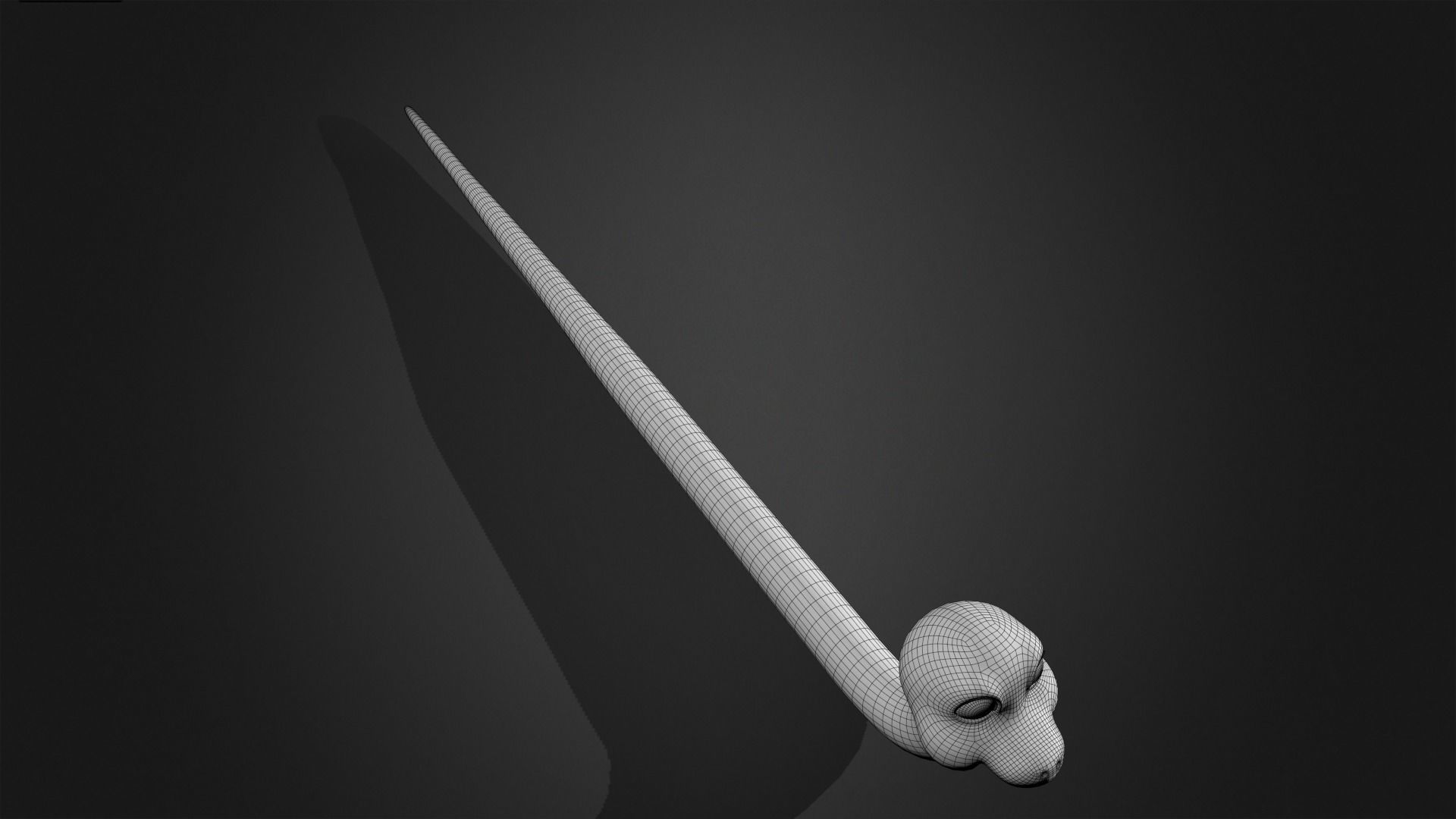 Asset - Cartoons - Animal - Snake Rigged 3D model_22