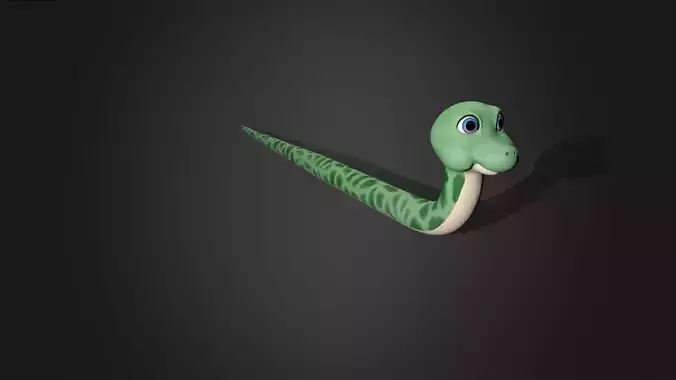 Asset - Cartoons - Animal - Snake Rigged