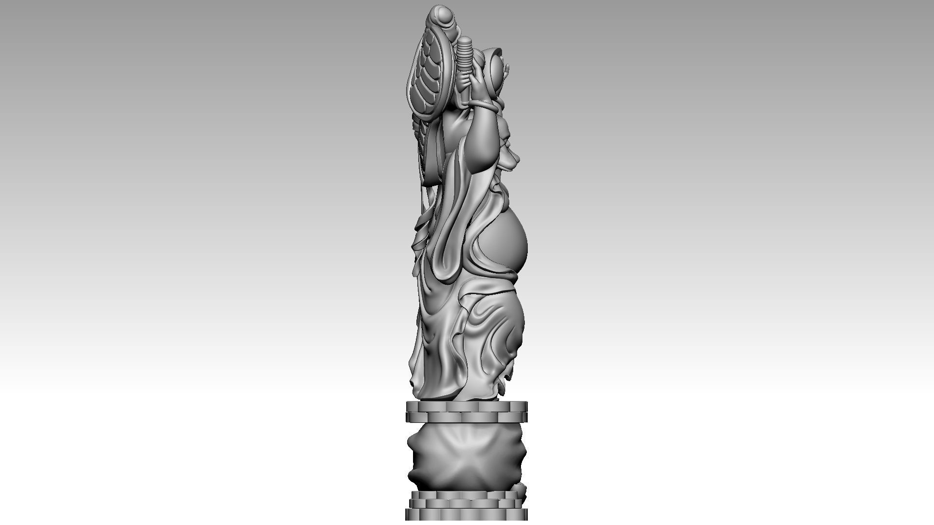 Maitreya 3  3D print model_6