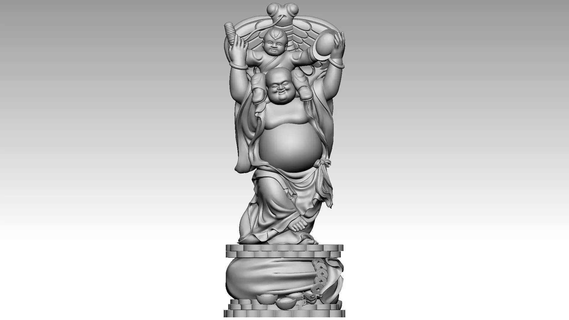 Maitreya 3  3D print model_0