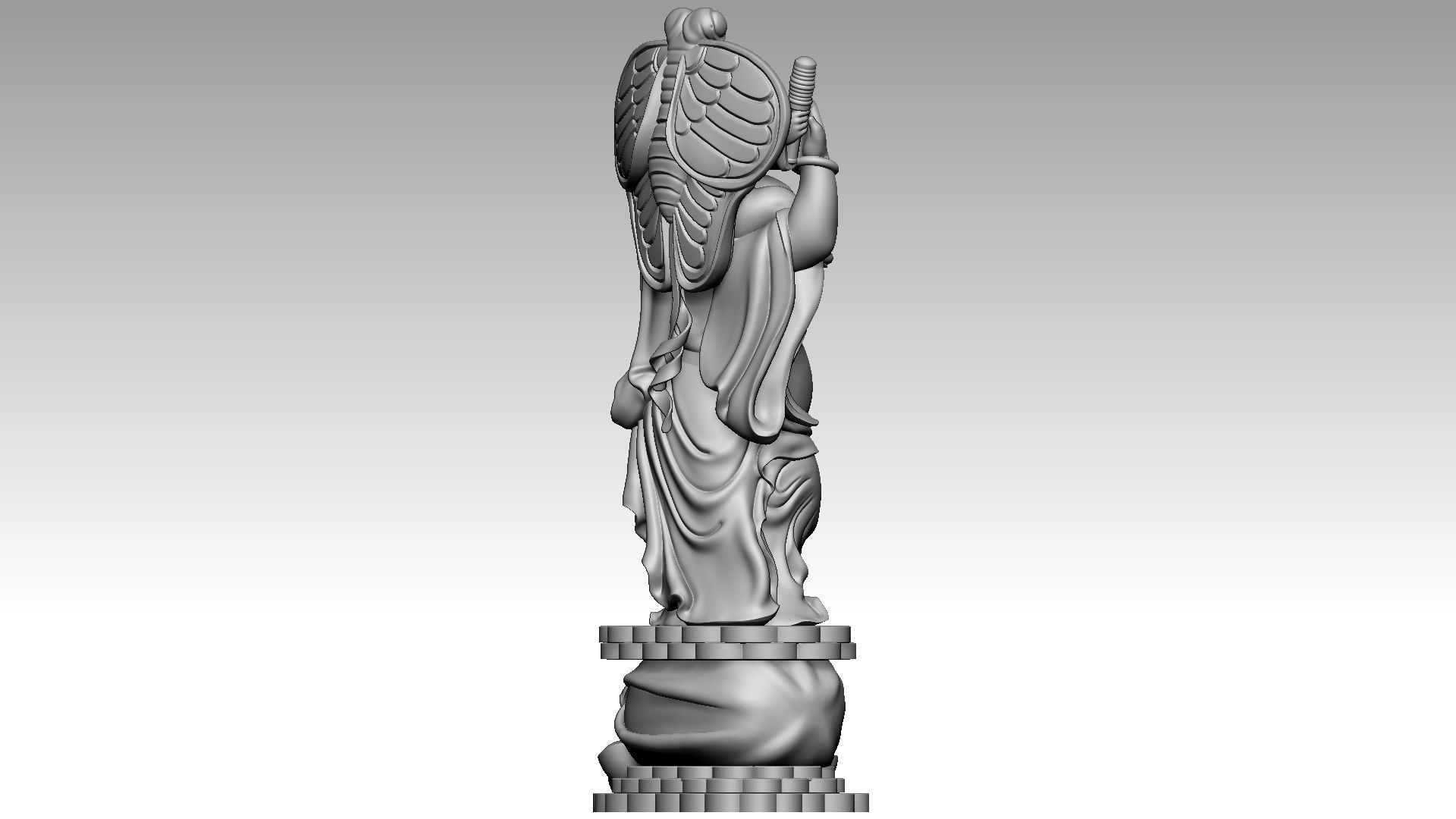 Maitreya 3  3D print model_5